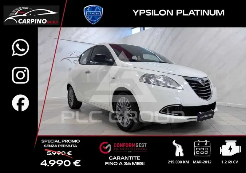 2012 Lancia YPSILON