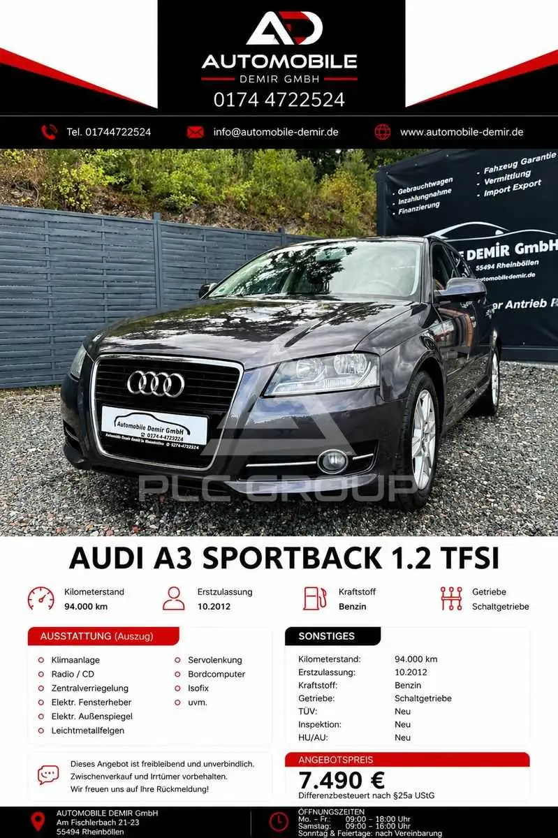 2012 Audi A3