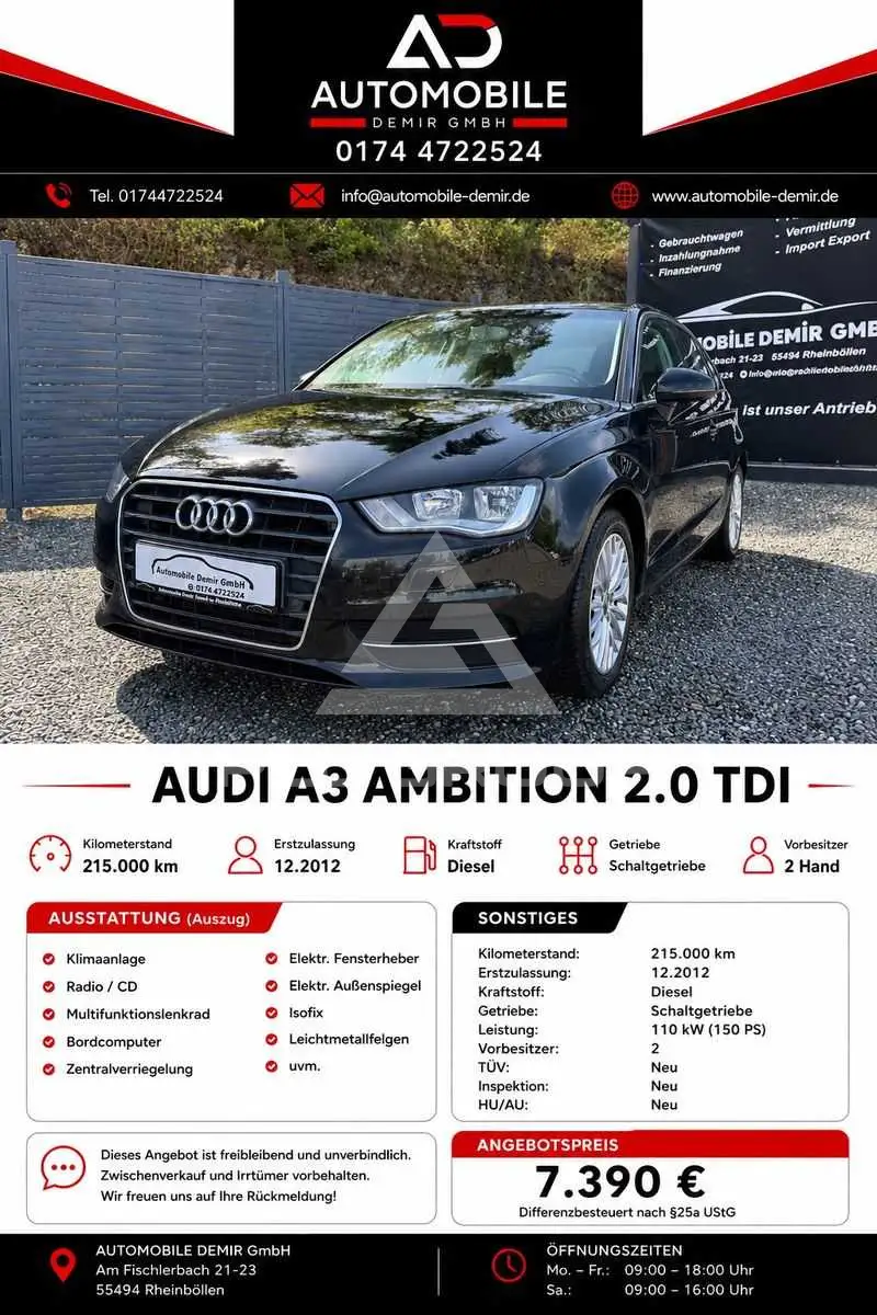 2012 Audi A3