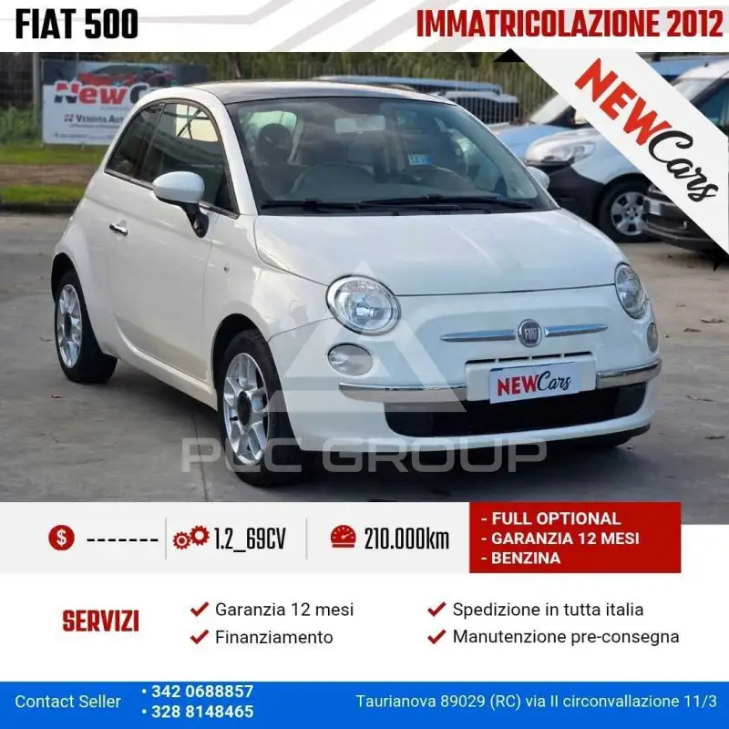 2012 Fiat 500