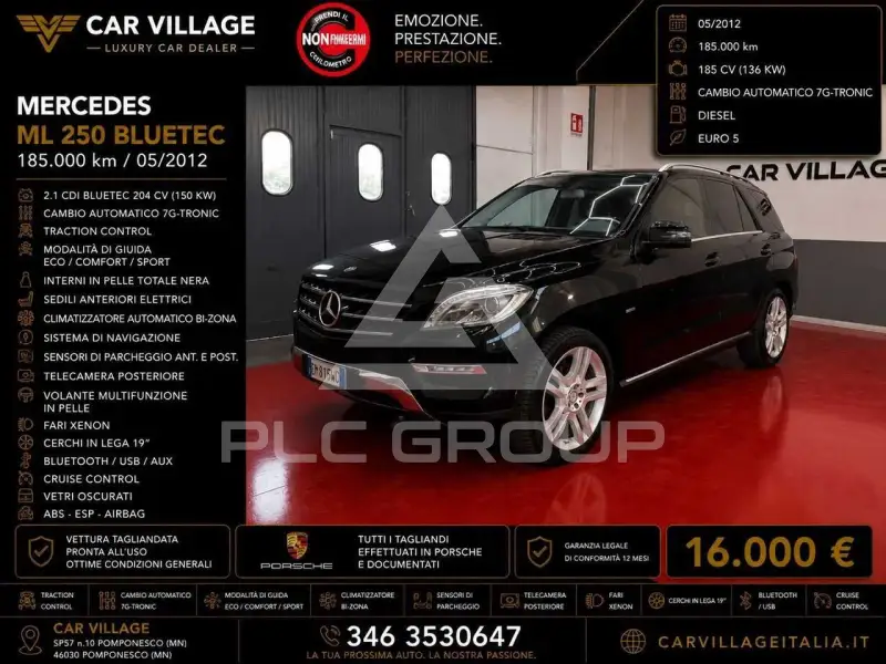 2012 Mercedes Benz ML 250