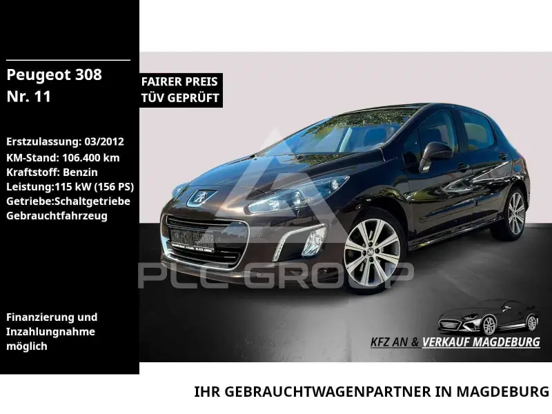 2012 Peugeot 308