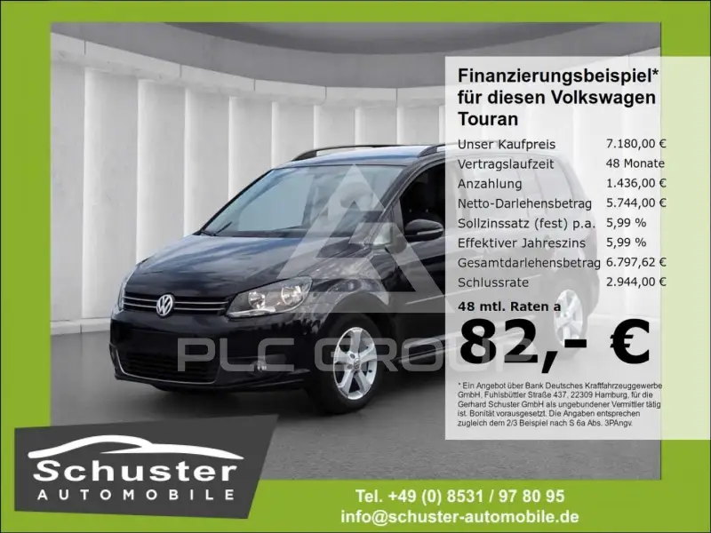 2012 Volkswagen Touran