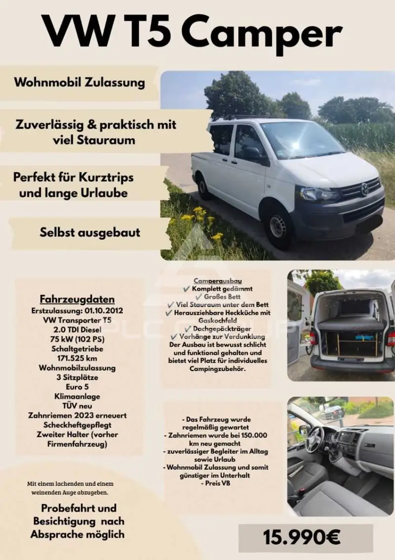 2012 Volkswagen T5