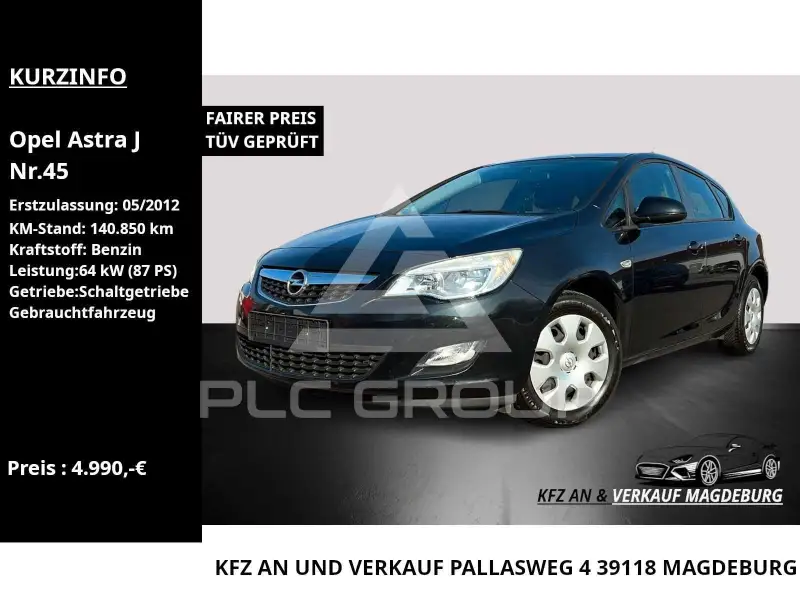 2012 Opel Astra