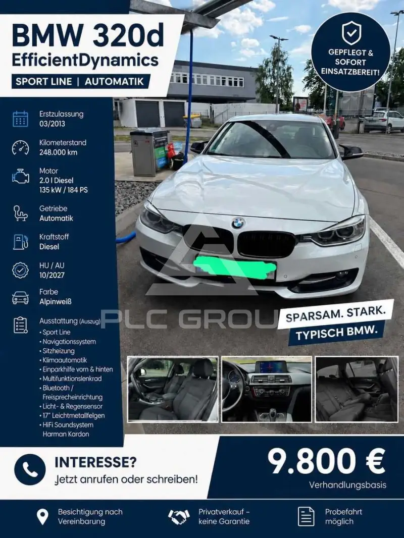 2013 BMW 320
