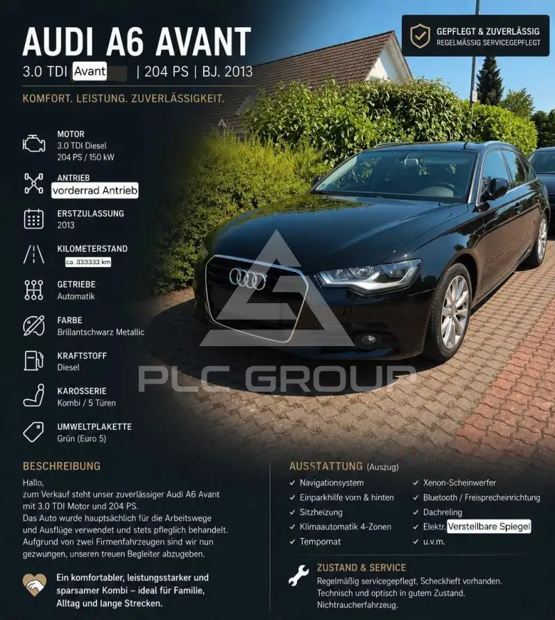 2013 Audi A6