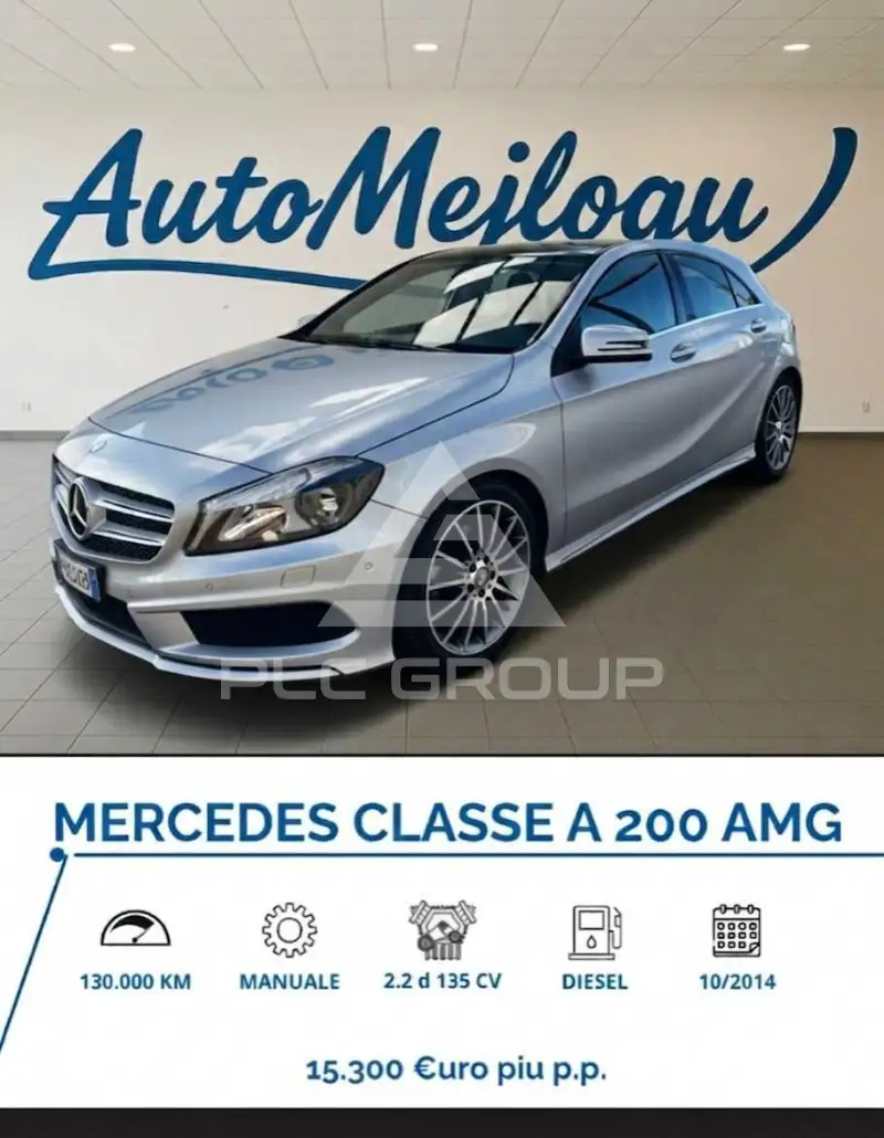 2014 Mercedes Benz A 200