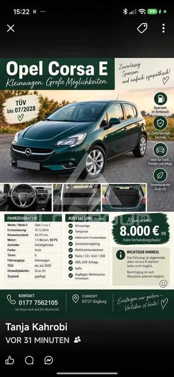 2014 Opel Corsa