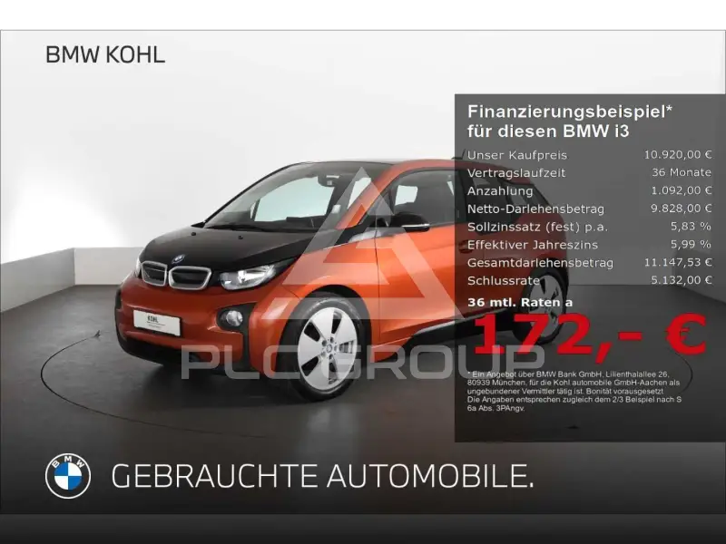 2015 BMW I3
