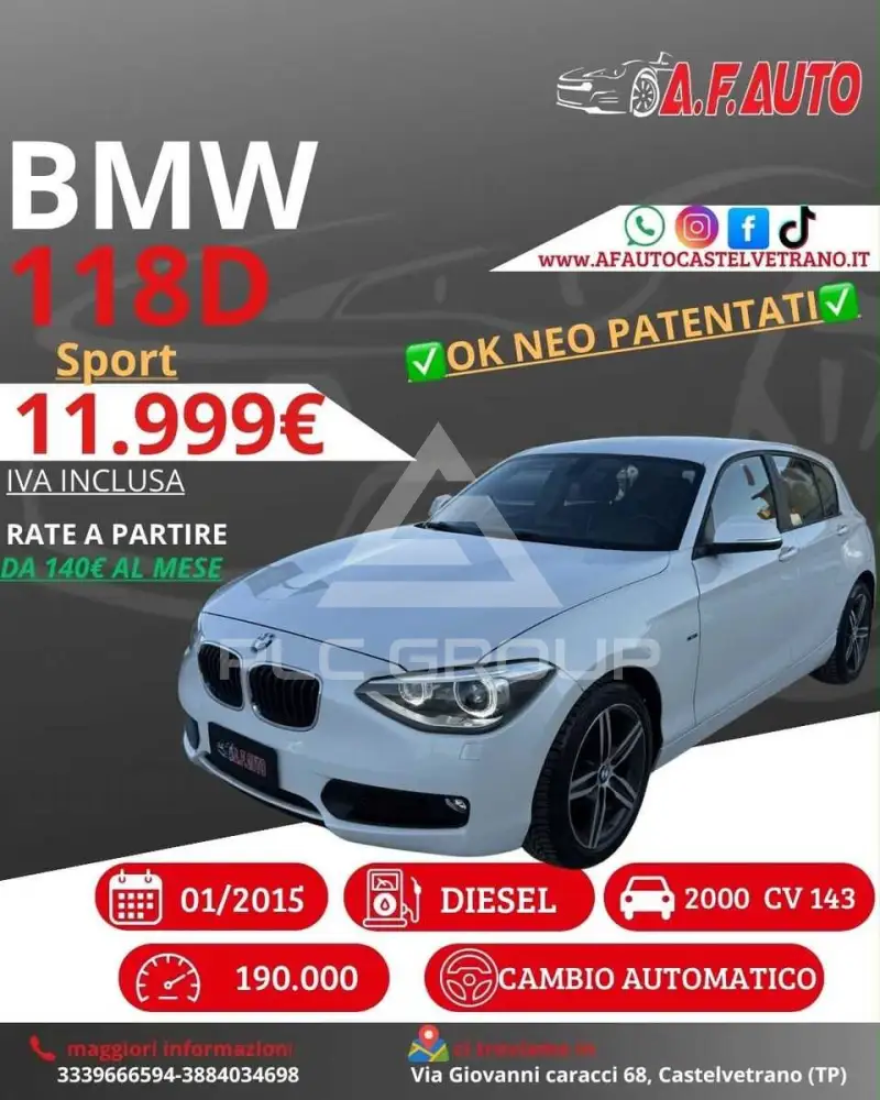 2015 BMW 118