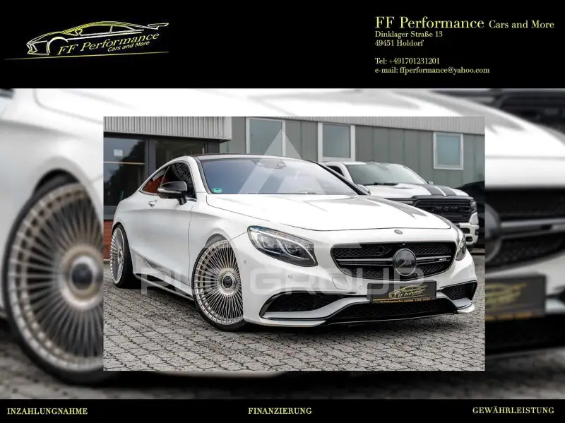 2015 Mercedes Benz S 63
