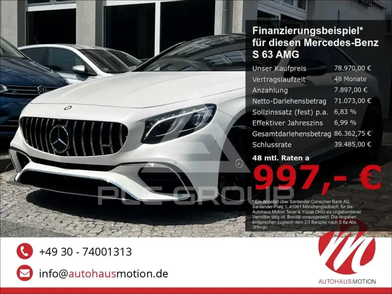 2015 Mercedes Benz S 63