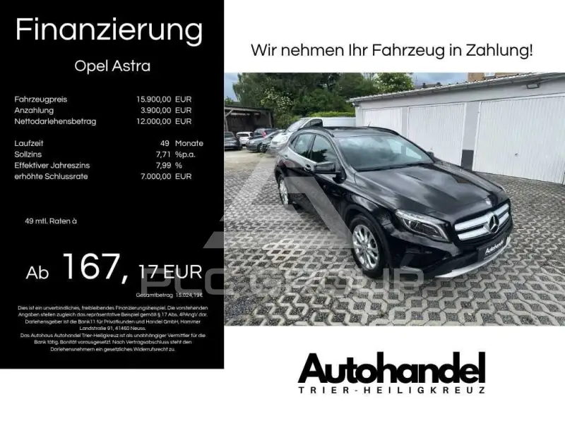 2015 Mercedes Benz GLA 250