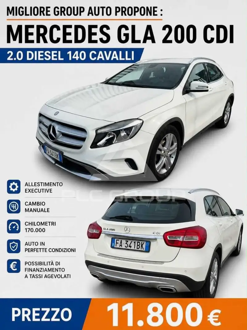 2015 Mercedes Benz GLA 200