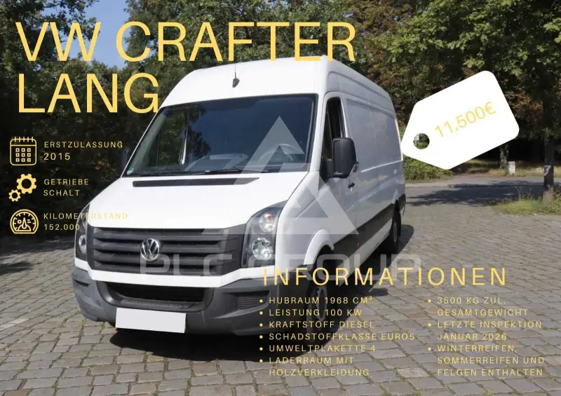 2015 Volkswagen Crafter