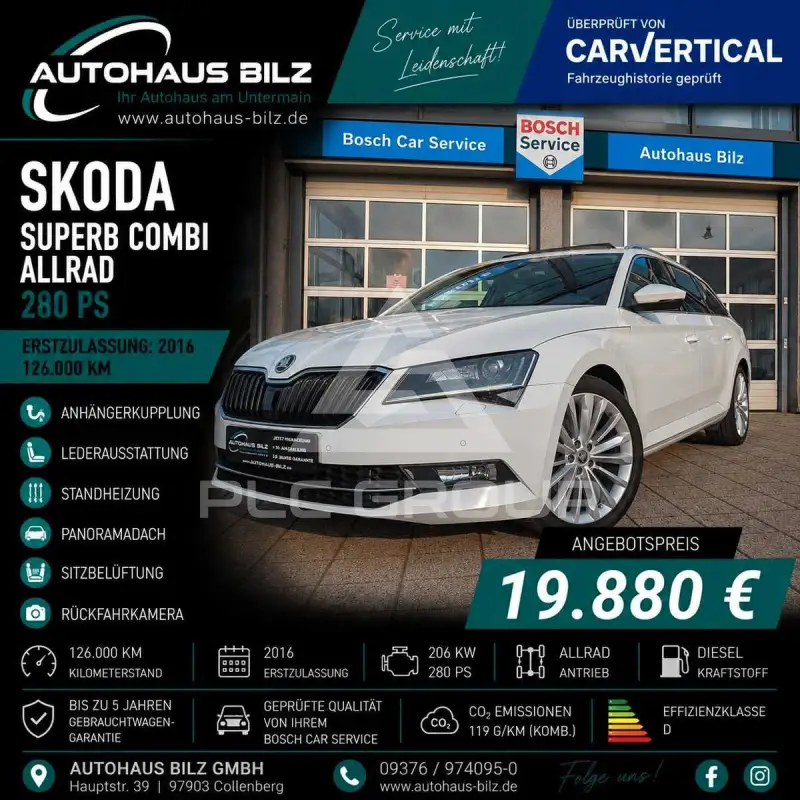 2016 Skoda Superb