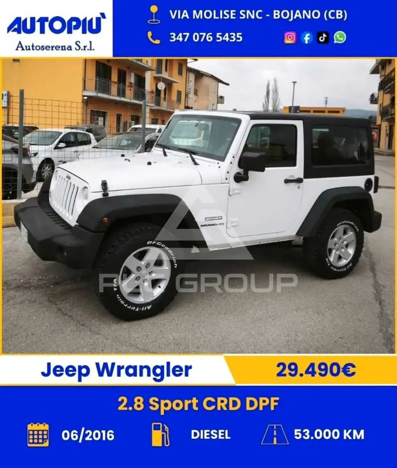 2016 Jeep WRANGLER
