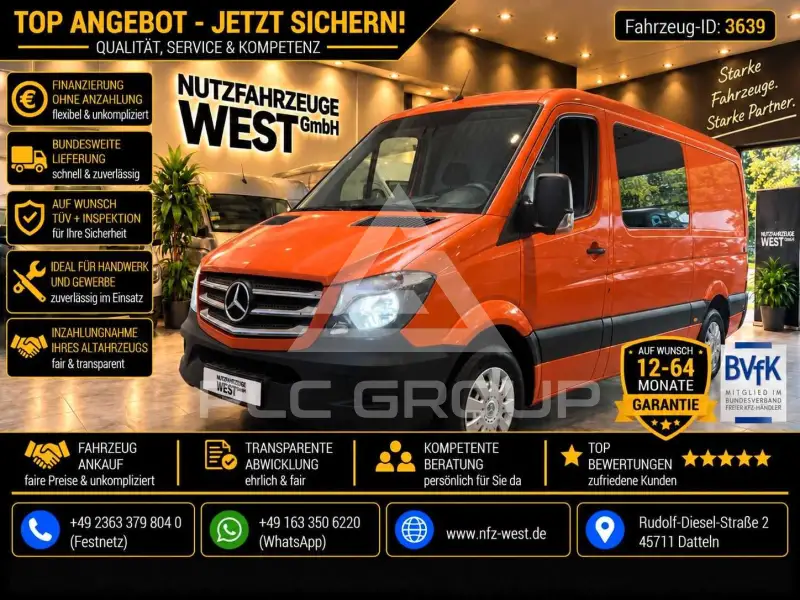 2016 Mercedes Benz Sprinter