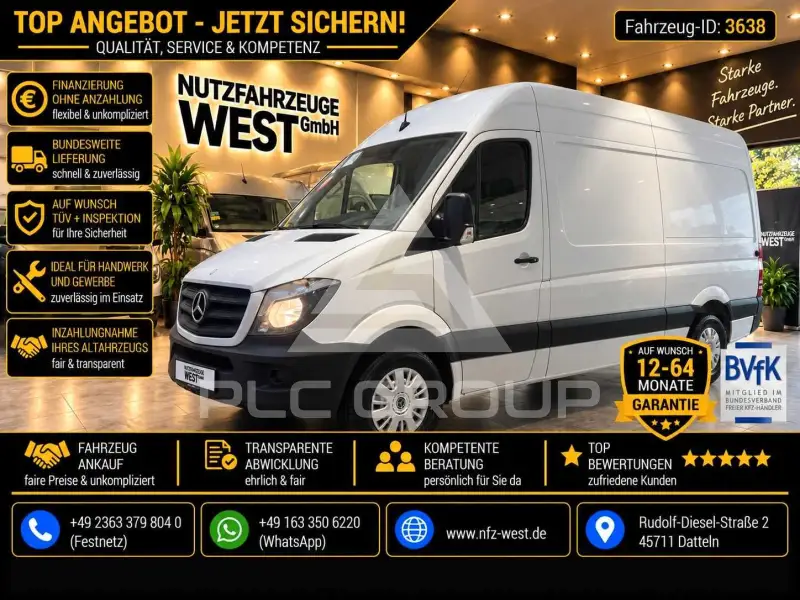 2016 Mercedes Benz Sprinter