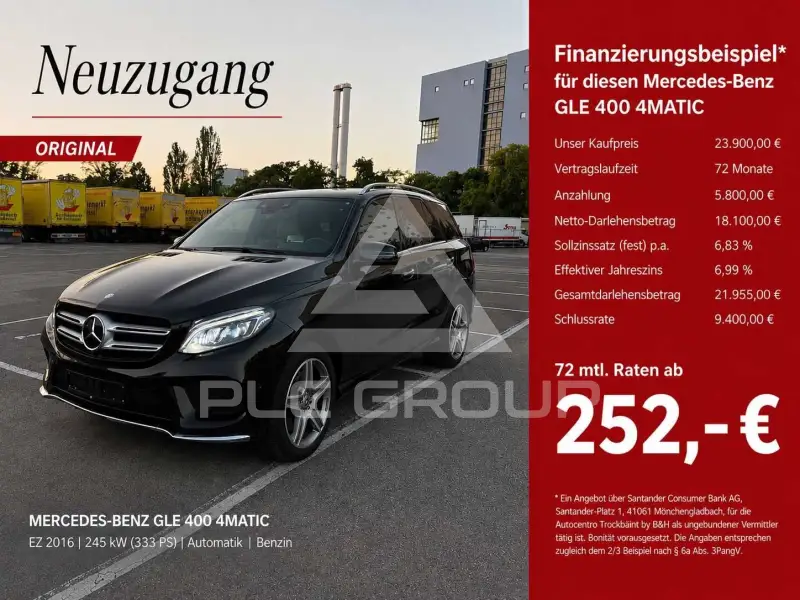 2016 Mercedes Benz GLE 400