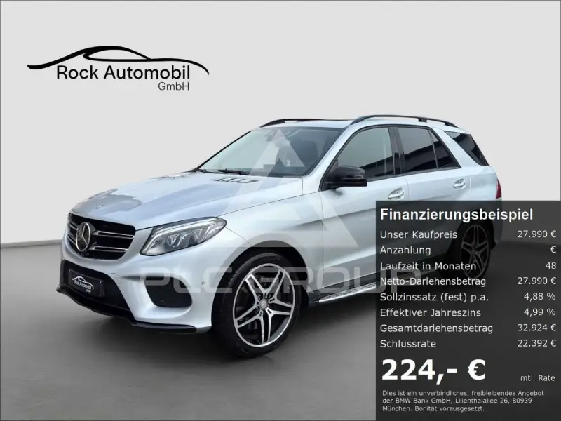 2016 Mercedes Benz GLE 400
