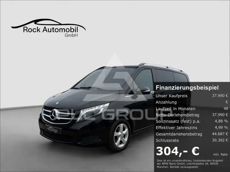 2016 Mercedes Benz V 220