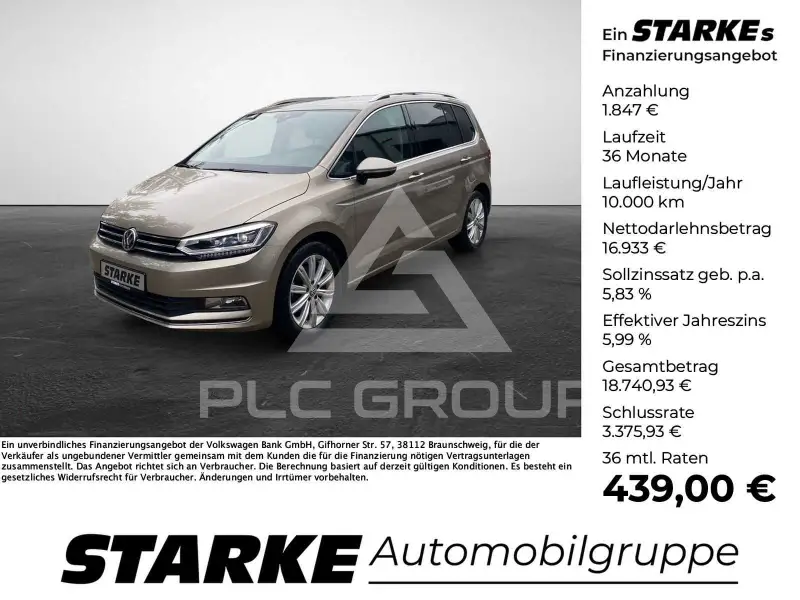 2016 Volkswagen Touran