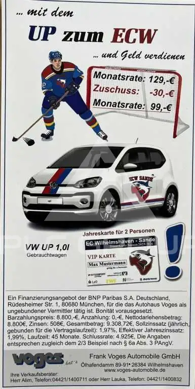 2016 Volkswagen Up