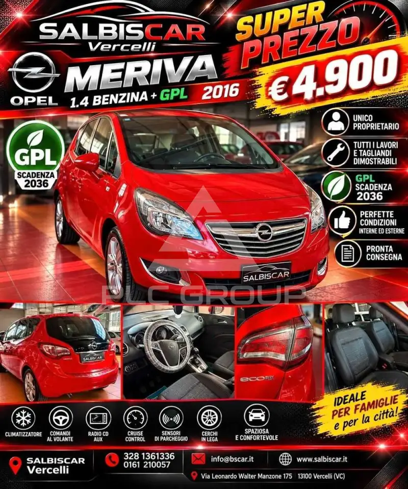 2016 Opel MERIVA