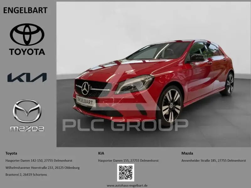 2017 Mercedes Benz A 180