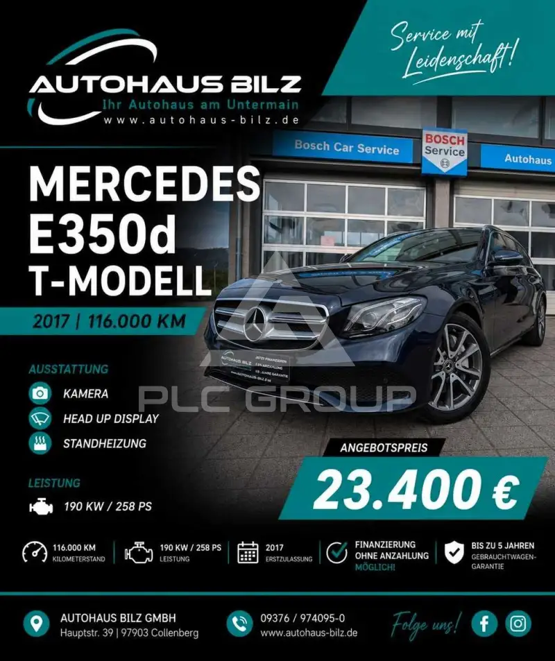 2017 Mercedes Benz E 350