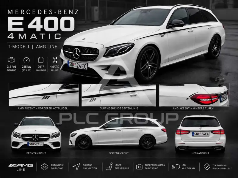 2017 Mercedes Benz E 400