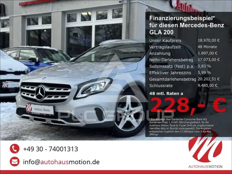 2017 Mercedes Benz GLA 200