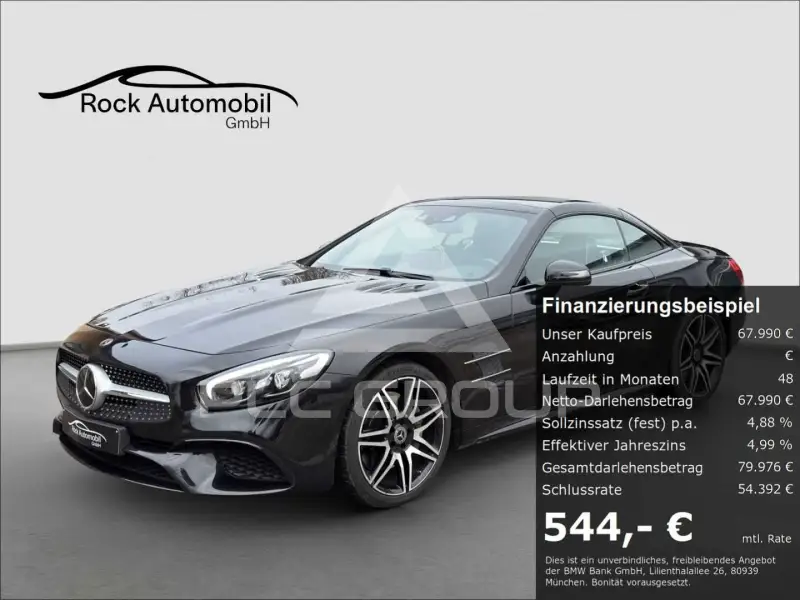 2017 Mercedes Benz SL 500