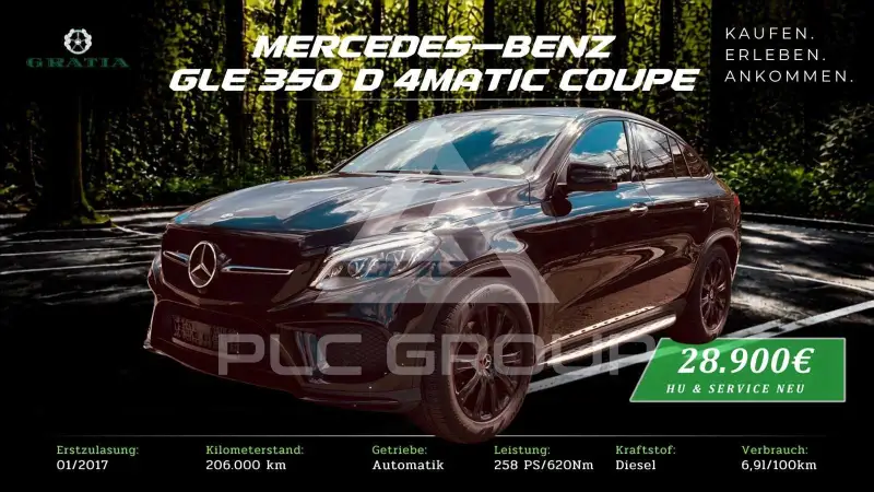 2017 Mercedes Benz GLE 350