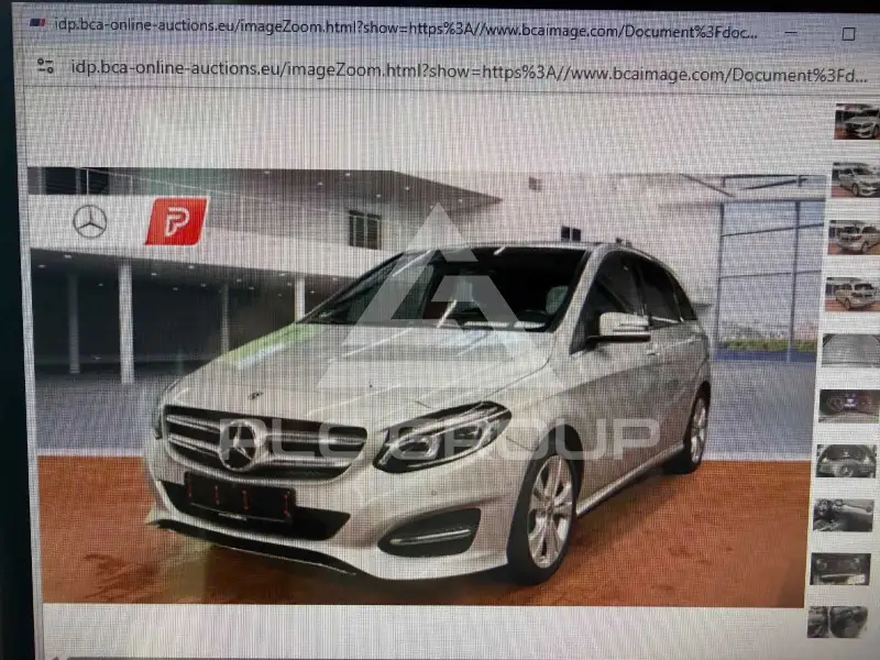 2017 Mercedes Benz B 180