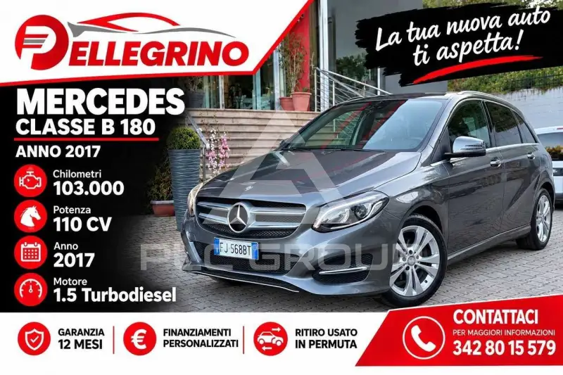 2017 Mercedes Benz B 180