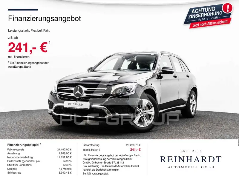 2017 Mercedes Benz GLC 220