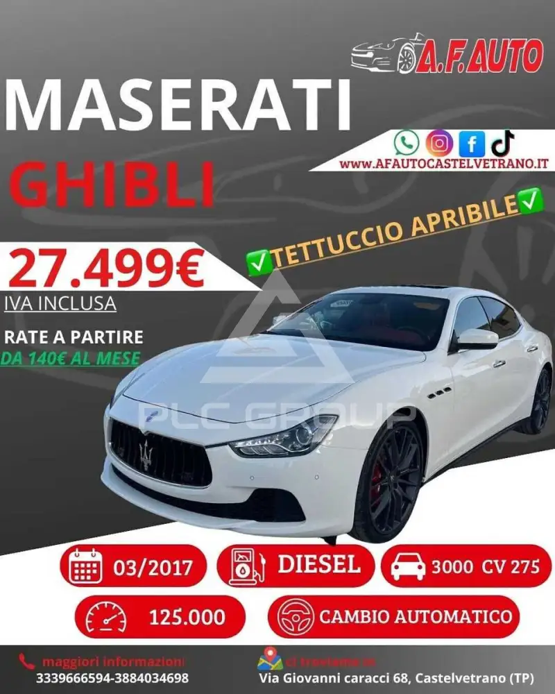 2017 Maserati GHIBLI