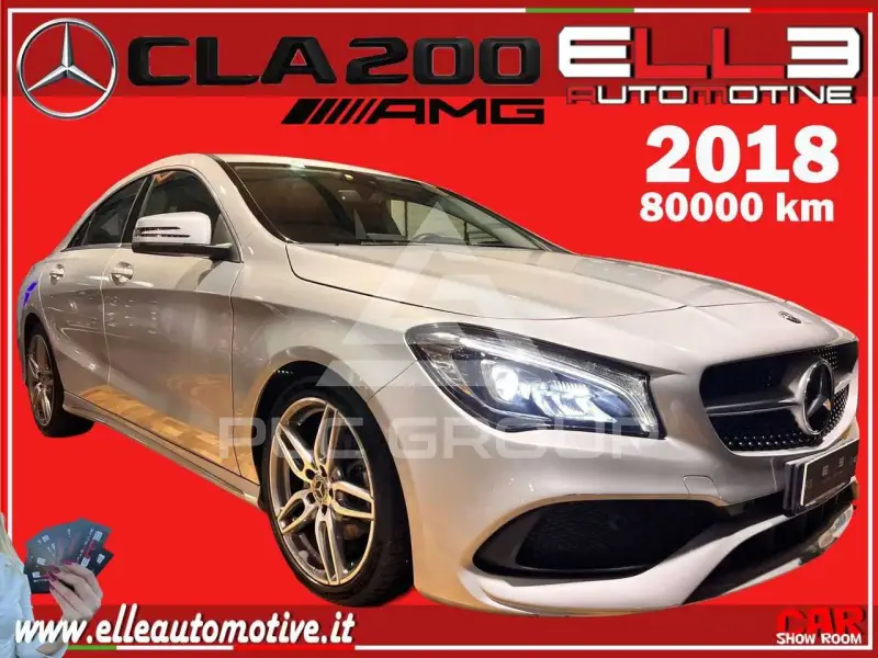 2018 Mercedes Benz CLA 200