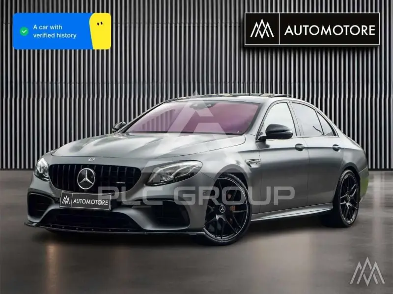 2018 Mercedes Benz E 63 AMG