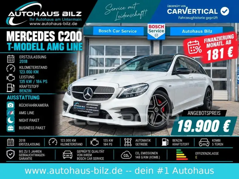 2018 Mercedes Benz C 200