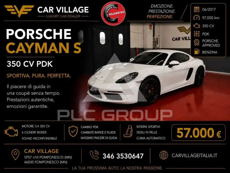 2018 Porsche Cayman