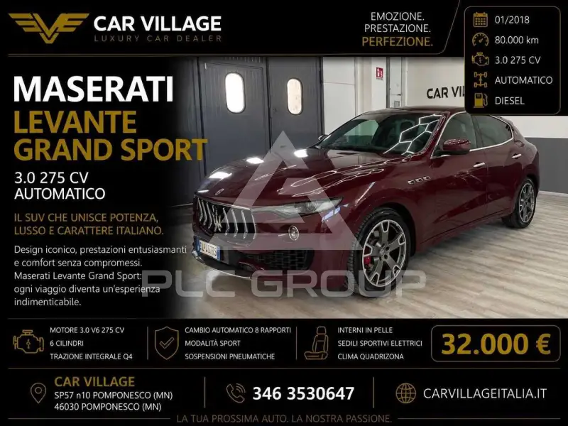 2018 Maserati LEVANTE