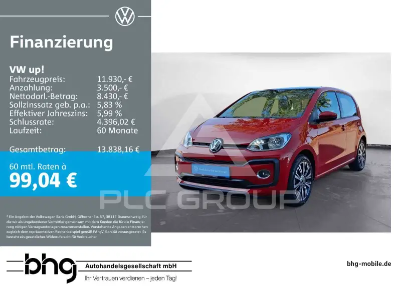 2018 Volkswagen Up