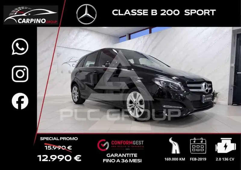 2019 Mercedes Benz B 200