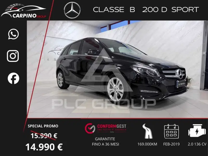 2019 Mercedes Benz B 200