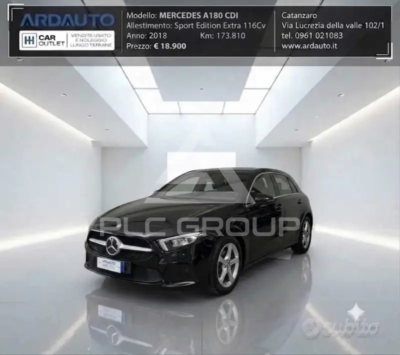 2019 Mercedes Benz A 180