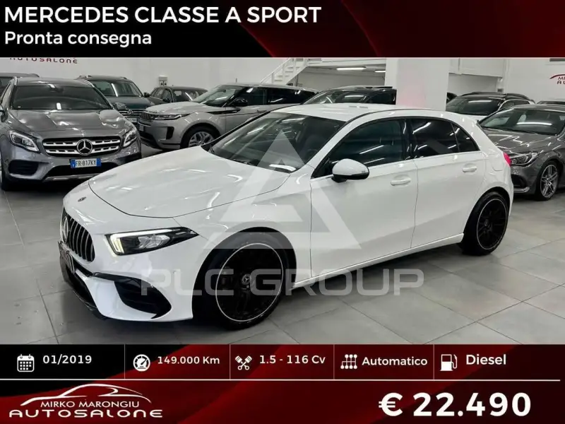 2019 Mercedes Benz A 180